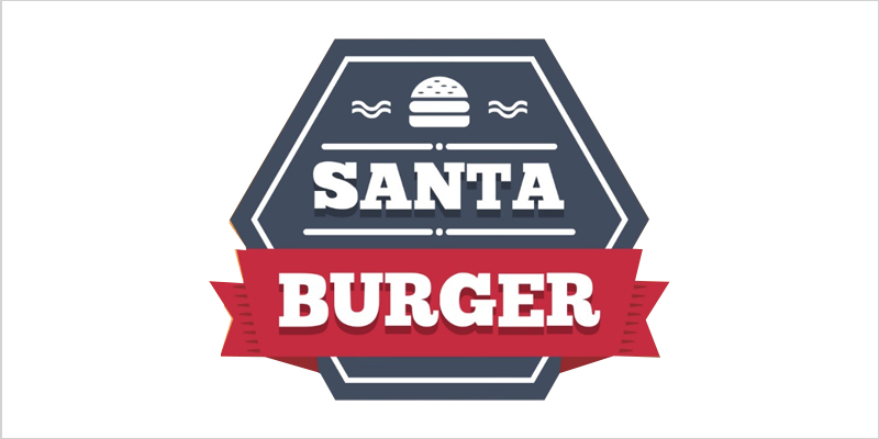 santa burger 